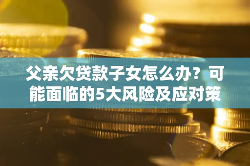 武汉父亲欠贷款子女怎么办？可能面临的5大风险及应对策略