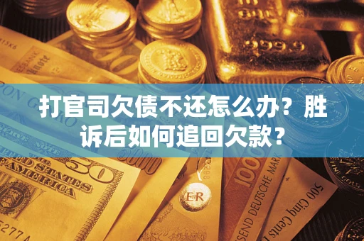 武汉打官司欠债不还怎么办？胜诉后如何追回欠款？