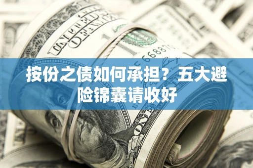 武汉按份之债如何承担？五大避险锦囊请收好