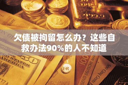 武汉欠债被拘留怎么办？这些自救办法90%的人不知道