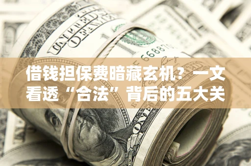 武汉借钱担保费暗藏玄机？一文看透“合法”背后的五大关键陷阱