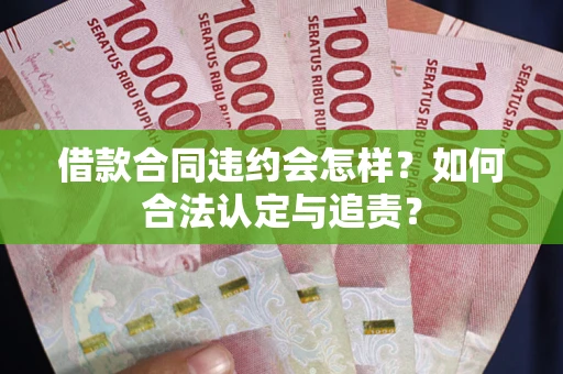 武汉借款合同违约会怎样？如何合法认定与追责？